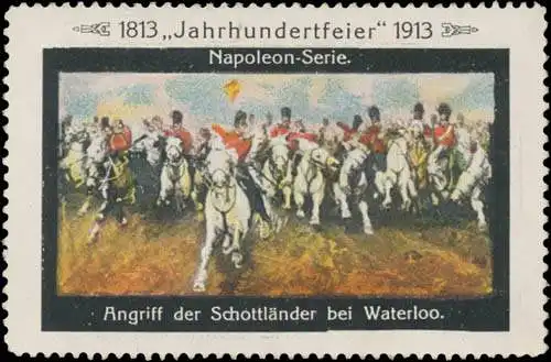 Angriff der SchottlÃ¤nder bei Waterloo