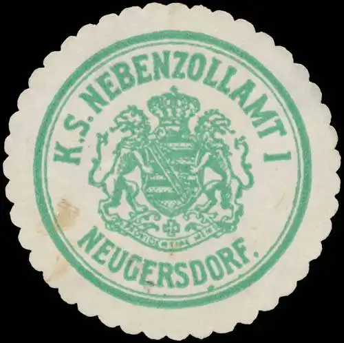 K.S. Nebenzollamt I Neugersdorf