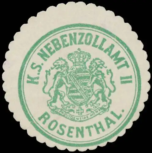 K.S. Nebenzollamt Ii Rosenthal