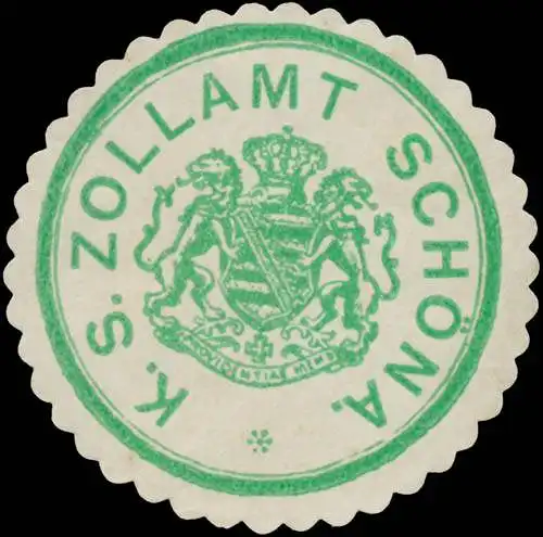 K.S Zollamt SchÃ¶na