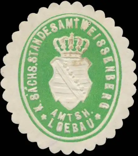 K.S. Standesamt WeiÃenberg Amtsh. LÃ¶bau