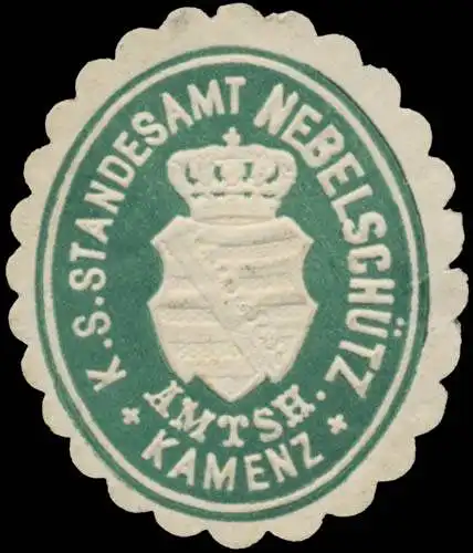 K.S. Standesamt NebelschÃ¼tz Amtsh. Kamenz