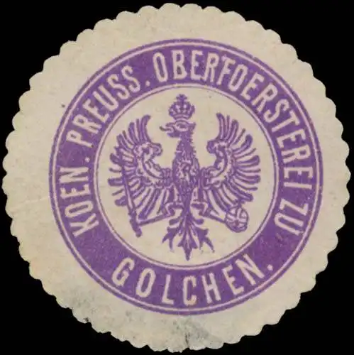 K.Pr. OberfÃ¶rsterei Golchen