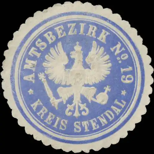 Amtsbezirk Nr. 19 Kreis Stendal