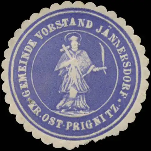 Gemeinde-Vorstand JÃ¤nnersdorf Kreis Ost-Prignitz