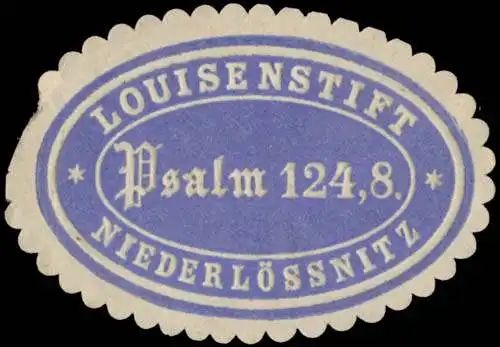 Louisenstift NiederlÃ¶Ãnitz