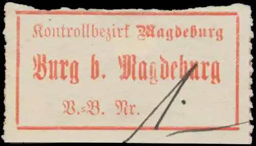 Güterabfertigung Bahnhof Burg bei Magdeburg