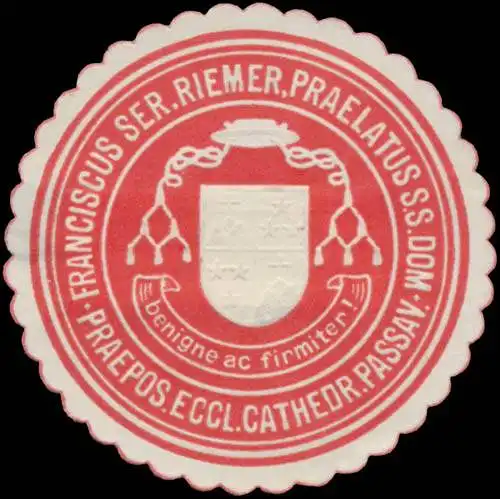 Generalvikar Franz Riemer