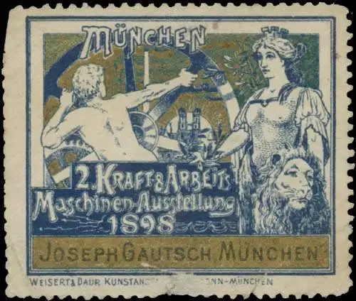 Joseph Gautsch - 2. Kraft- & Arbeitsmaschinen-Ausstellung