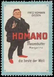 Homano Pflanzenbutter-Margarine