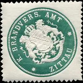 KÃ¶nigliche Brandversicherungs Amt - Zittau