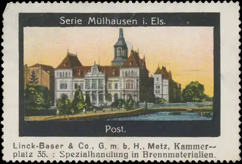 Post von MÃ¼lhausen im ElsaÃ