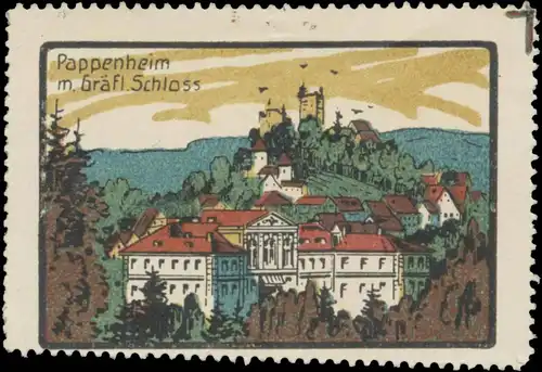 Pappenheim mit Gräfl. Schloss