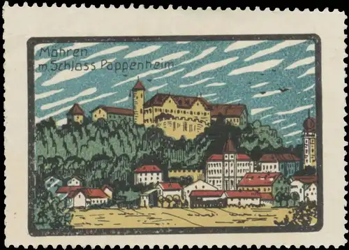 MÃ¤hren mit Schloss Pappenheim