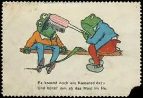 Es kommt noch ein Kamerad dazu