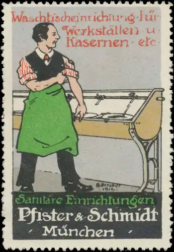 Waschtischeinrichtungen fÃ¼r WerkstÃ¤tten & Kasernen