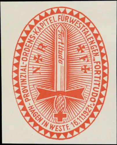 Fortitudo Provinzial-Ordens-Kapitel fÃ¼r Westfalen