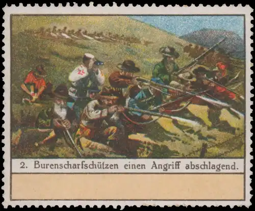 BurenscharfschÃ¼tzen einen Angriff abschlagend