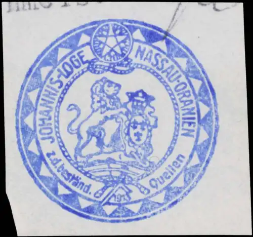 Johannisloge zu den bestÃ¤ndigen Quellen