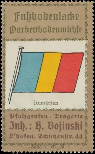 RumÃ¤nien Flagge