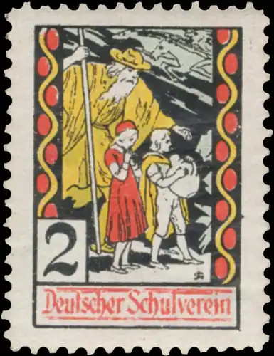 Alter Mann mit Kinder