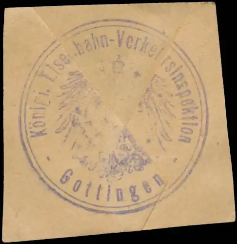 K. Eisenbahn-Verkehrsinspektion GÃ¶ttingen