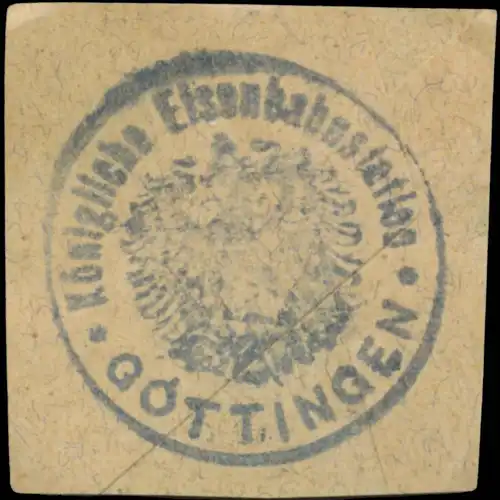 K. Eisenbahnstation GÃ¶ttingen