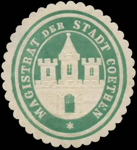 Magistrat der Stadt Köthen