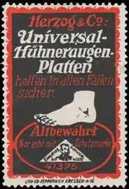 Universal-HÃ¼hneraugen Platten