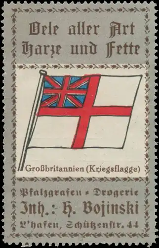 GroÃbritannien Kriegsflagge