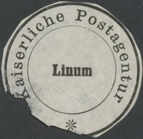 K. Postagentur Linum