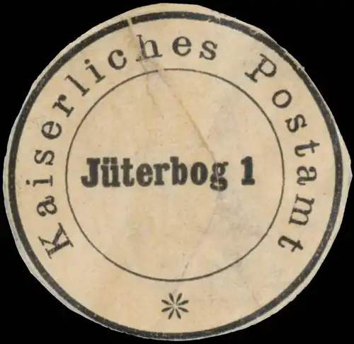 K. Postamt Jüterbog 1