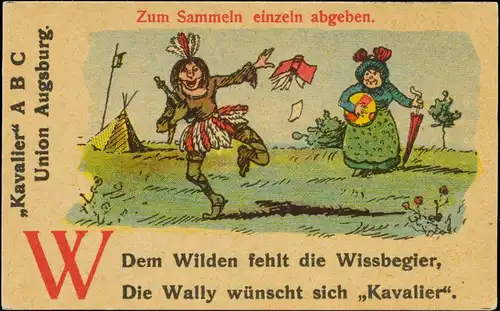 Dem Wilden fehlt die Wissbegier, die Wally wÃ¼nscht sich Kavalier