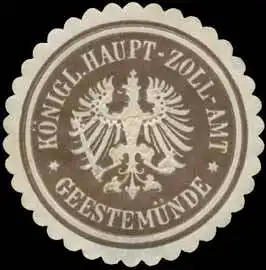 K. Haupt-Zoll-Amt GeestemÃ¼nde