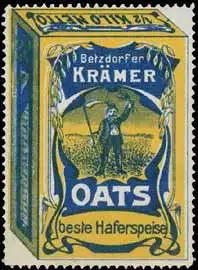 Betzdorfer KrÃ¤mer Oats beste Haferspeise