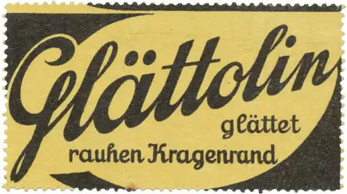 GlÃ¤ttolin glÃ¤ttet rauhen Kragenrand
