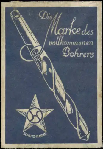 Die Marke des vollkommenen Bohrers