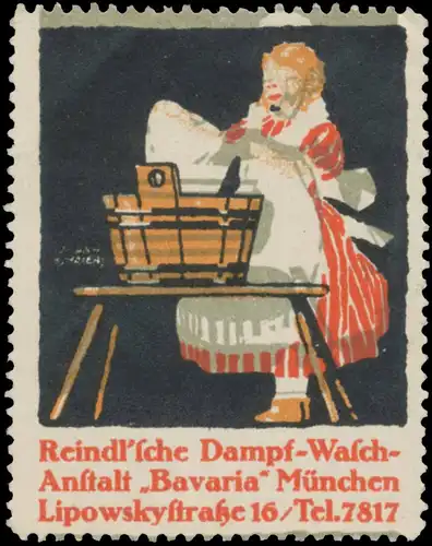 WÃ¤scherei Reindlsche Dampf-Wasch-Anstalt Bavaria