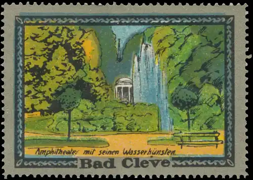 Amphitheater mit seinen WasserkÃ¼nsten