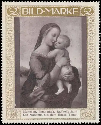 Raffaele Santi - Die Madonna aus dem Hause Tempi