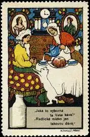 Jaka to vyborna ta Vase kava ! Radlicke mleko jen takovou dava