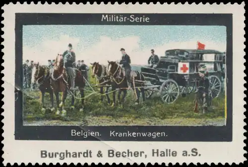 Krankenwagen MilitÃ¤r Belgien