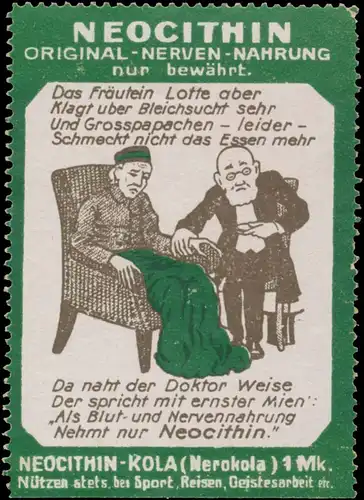 Neocithin-Kola Nerven-Nahrung