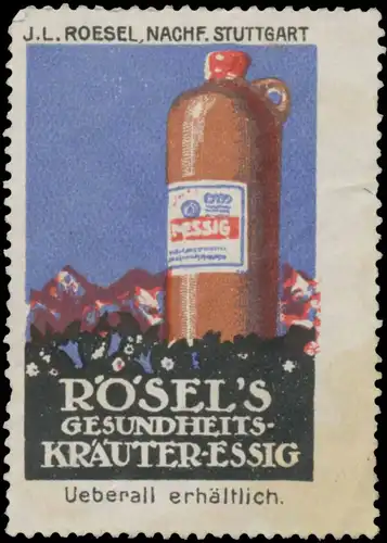 RÃ¶sels GesundheitskrÃ¤uter-Essig