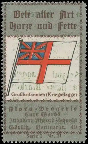 Kriegsflagge GroÃbritannien