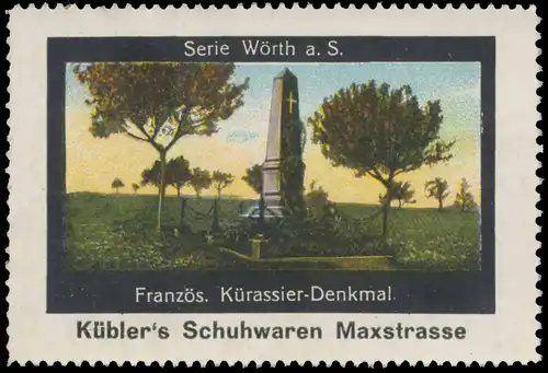 FranzÃ¶sisches KÃ¼rassier-Denkmal in WÃ¶rth a. S