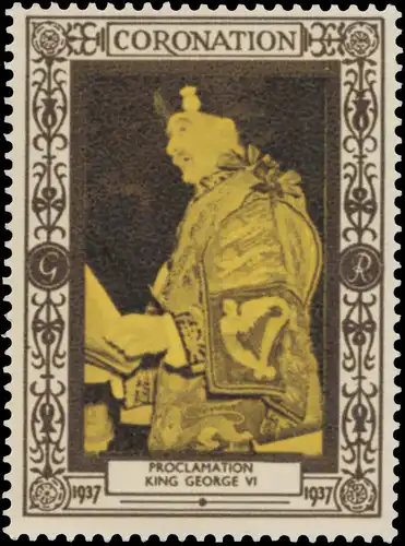 Proclamation King George VI