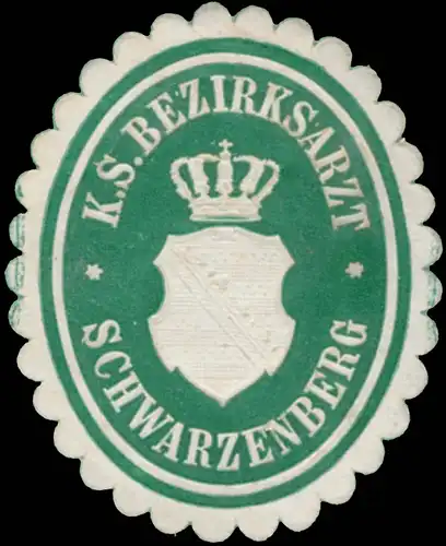 K.S. Bezirksarzt Schwarzenberg