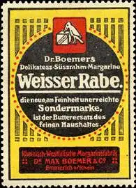 Dr. Boemers Delikatess - SÃ¼ssrahm - Margarine Weisser Rabe