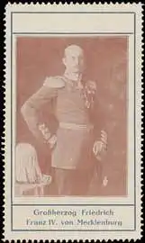 GroÃherzog Friedrich Franz IV. von Mecklenburg